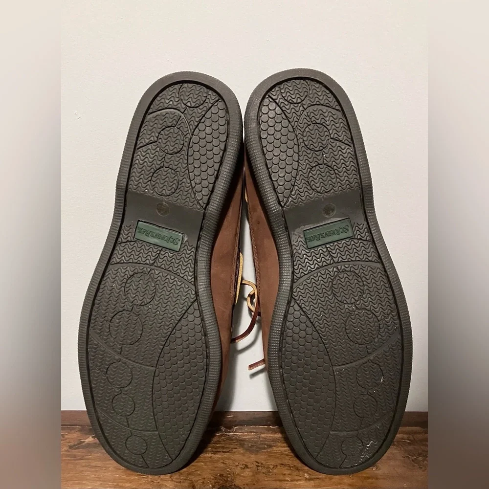 St. John's Bay Men's Tan and Brown Boat Shoes